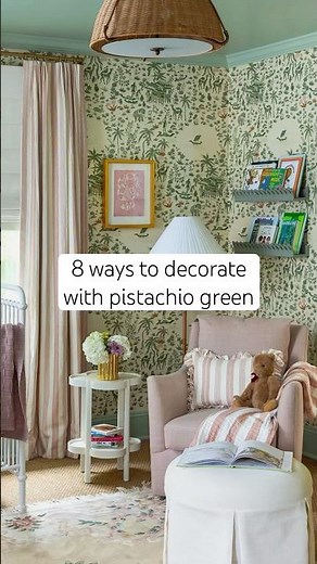 8 ways to decorate with pistachio green