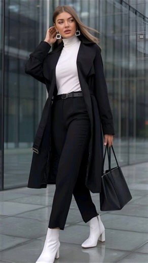 12 Trending winter outfits for women#trending #fashionstyle #fashion #shorts #style #winteroutfit