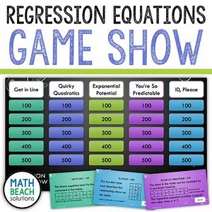 Regression Game Show Activity