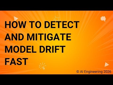 How to Detect and Mitigate Model Drift Fast