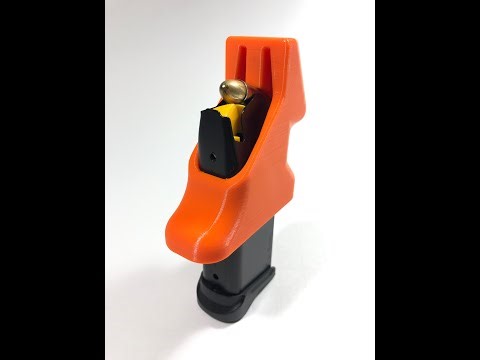 Taurus GX4 Speedloader - 11 round 9mm mag loading - 2nd method