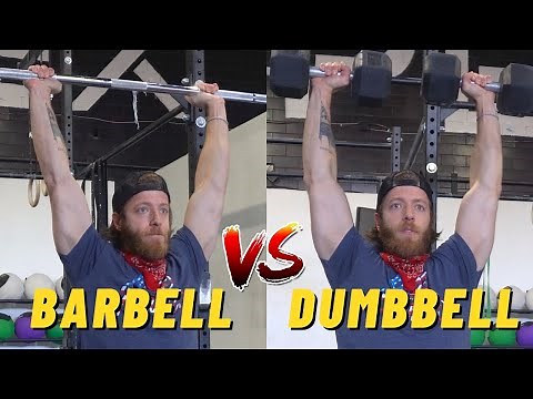 Barbell Overhead Press VS Dumbbell Shoulder Press | Differences and FAQs