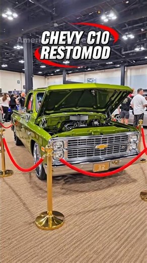 Chevy C10 Restomod – Clean Green Show Truck 🛻🔥