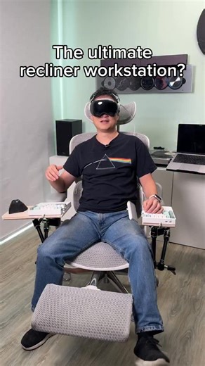I love the Apple Vision Pro! #reclinerworkstation | Tools. Electro. DIY