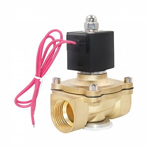 [Hot Item] 12V 24V 220V 1 Inch Uw-250-25 Electric Water Brass Solenoid Valve Magnetic for Air Gas