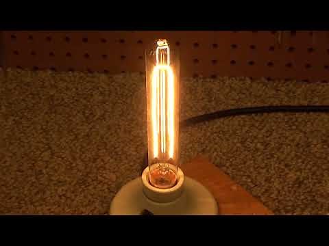 The Least Efficient Bulb I've Ever Tested | Satco 'Vintage' 60-Watt Tubular T-9 Incandescent Bulb