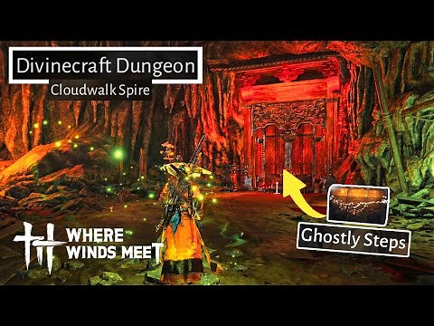 How to Solve Divinecraft Dungeon Cloudwalk Spire Puzzle | Where Winds Meet Guide