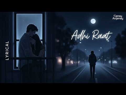 Adhi Raat | Lyrical Romantic Hindi Song | Midnight Love Feel