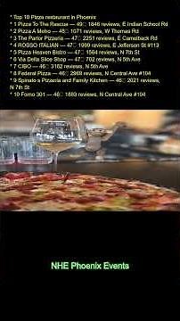 Top 10 Pizza restaurant in Phoenix:\r 1. Pizza To The Rescue — 4.9★ (1846 reviews), E Indian School R