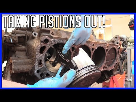 How to Build a Ford 302 Small Block - Part 2: Removing the Rotating Assembly - EASY!