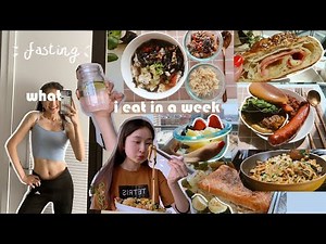 realistic what I eat during intermittent fasting