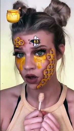 emoji makeup challenge #Shorts