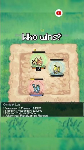 Vaporeon vs Flareon vs Jolteon | Best Eevee Evolution | Pokemon Battle Simulation
