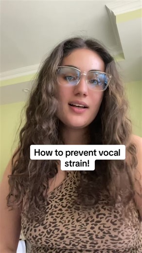 How to prevent vocal strain! #vocalcoach #singing #voicelessons | singing