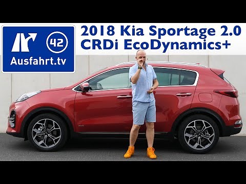 Diesel-Hybrid: 2018 Kia Sportage 2.0 CRDi EcoDynamics+ GT-Line - Kaufberatung, Test, Review