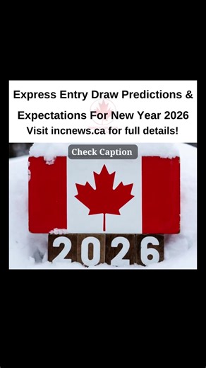 🇨🇦 Express Entry is entering the new year with clear signals on how draws, CRS cutoffs, and invitation volumes are likely to unfold in 2026 🇨🇦 From French dominance to CEC pressure management and rising PNP activity, this analysis explains what IRCC is most likely to prioritize as the new year begins 🇨🇦 Check out projected number of ITAs in 2026, draw patterns, expected CRS score cutoffs, and first 2026 draw predictions 👇 🔗 Link in bio @immigrationnewscanada.ca for full details! #express