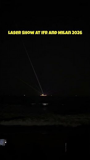 LASER Show on IFR&MILAN 2026