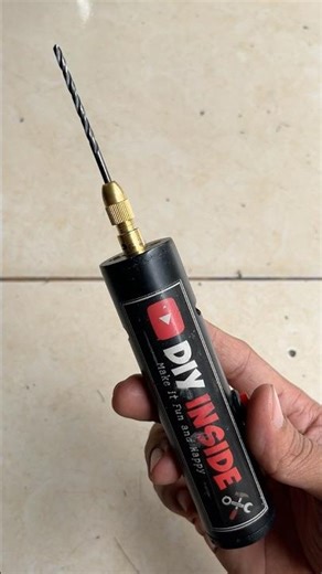 DIY Project ‼️ Homemade Mini drill from PVC pipe #diy #creative