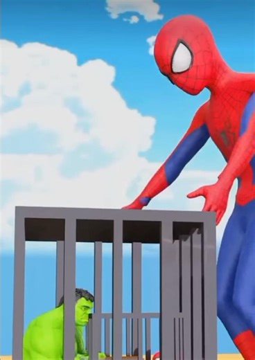 Hulk Or Spidey Jail on my loop
