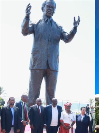 Unveiling of R22 Million Mandela and Tambo Statues