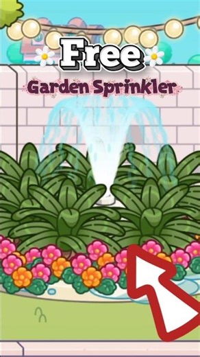 FREE Garden Sprinkler! 😱 #avatarworld #avatarworldhacks