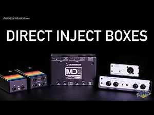What is a D.I. Box? Why do I need a DI Box? Direct Inject Boxes At AmericanMusical com