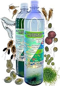 Multi-Trophic Marine Maintenance - Live Ecosystem Support for Reef Aquariums. Chaeto, Phyto, Copepods, Rotifers, Adult Brine Shrimp, Cilliates, Denitrifying and Nitrifying Bacteria