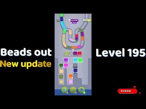 Beads Out Level 195 Walkthrough 🧩 | SolutionGuruji 🎮