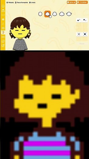 How to make Frisk from Undertale #frisk #undertale