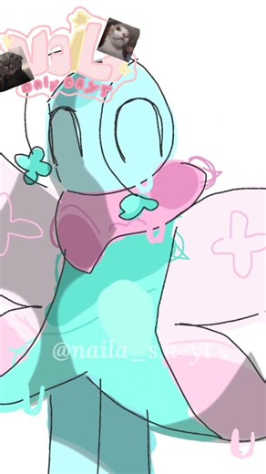 learning shading | #dandysworld #roblox #draw #digitalart