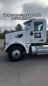 We just got some more late model low mileage Peterbilt 567’s in for sale. Go to our website site or give us a call for more information #peterbilt567 #peterbilt #construction | Charter Truck Sales