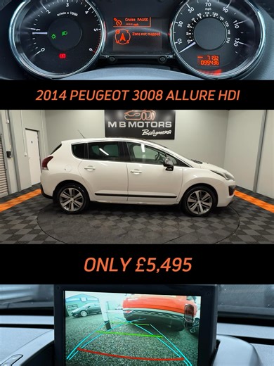 🟠 2014 Peugeot 3008 Allure HDi 👉 ONLY £5,495 🛞 99,432 miles ⚙️ Manual, 5 door SUV ⛽️ 1.6L Diesel 💬 Book a test drive with MB Motors today! 📞 (028) 2544 1144 📍 4 Woodside Park, Ballymena, BT42 4HG #peugeot3008 #mbmotorsni