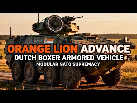 ORANGE LION ADVANCE | Dutch Boxer Armored Personnel Carrier