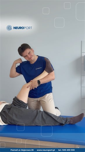 🦵🏻 Rozluźniona? Noga chyba ma własne zdanie 😁 #Neuroport #fizjoterapia #rehabilitacja | Neuroport Ośrodek Rehabilitacji Neurologicznej i Ortopedycznej w Poznaniu