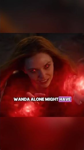 What If Wanda Has All Infinity Stone Powers 🔥 #shorts#marvel