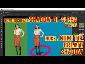 Mastering Shadow Creation in Nuke Step-by-Step Tutorial | how to create shadow in nuke nuke tutorial