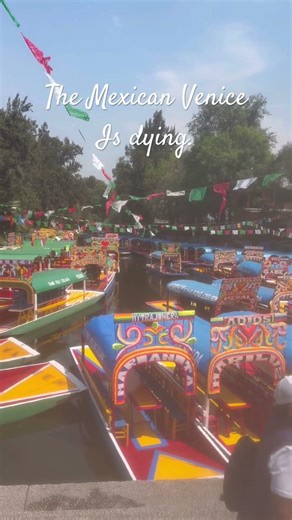 Xochimilco, a borough of Mexico City, is famous for its ancient canal system build by the Aztecs.