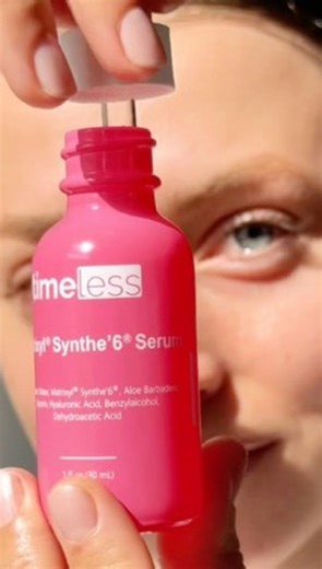 Timeless Skin Care on Instagram: "Wrinkles? We don’t know them 💁‍♀️ Our Matrixyl® Synthe’6® Serum helps keep your skin timeless."