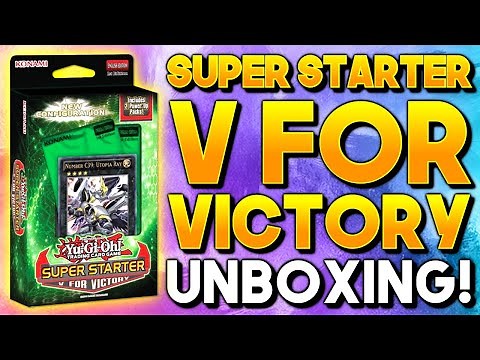 Yu-Gi-Oh! SUPER STARTER V FOR VICTORY | Starter Deck Unboxing