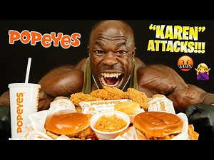 POPEYES CHICKEN - KAREN vs KALI MUSCLE
