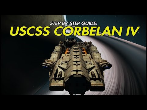 No Man's Sky USCSS Corbelan IV Corvette Build with Interior Showcase