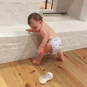 Funny babies do exercise to be stronger #babylaugh | Funny