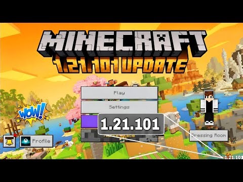 Minecraft 1.21.101 New Official Update Is Released 🔥 || More New Features | minecraft new update