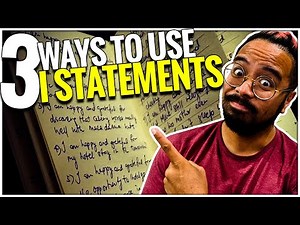 How To Practice I-Statements without Conflict