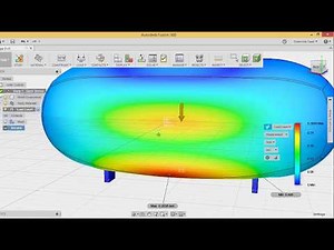 tank storage simulation using fusion 360