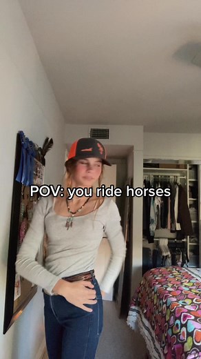 Western Cowgirls: Riding Horses in POV
