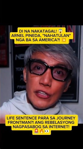 Arnel Pineda, "Life Sentence" sa US?! 💣 Ano ang totoo sa kumakalat na balita? 😱🤫 #ArnelPineda