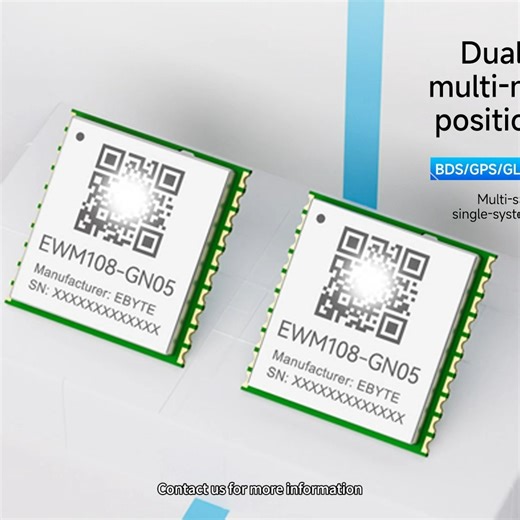 EBYTE on Instagram: "Ebyte EWM108-GN05 Series Sub-meter High-precision Positioning GPS BeiDou Satellite GNSS Dual-frequency Positioning Module Official Store: https://ebyteiot.com"