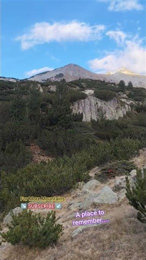 High Rocky Mountain Peak Ridge in Pirin Mountains, Bulgaria- wild nature hiking adventure 2025