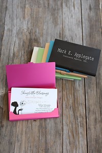 Personalized Business Card Holder Custom Laser Engraved - Credit Card Holder - Graduation Gift Stylish Fashion Card Holder Black Pink Silver - Etsy